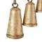 Brass Metal Bohemian Decorative Cow Bell, 48" x 5" x 28"